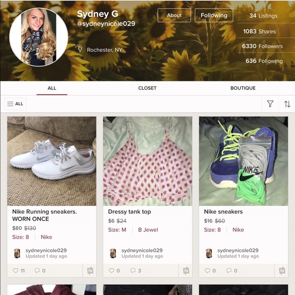 Other - Follow my other account @ sydneynicole029